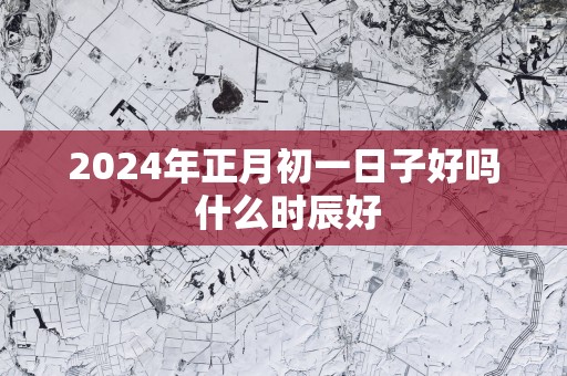 2025年正月初一日子好吗 什么时辰好