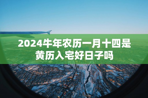 2025蛇年农历一月十四是黄历入宅好日子吗