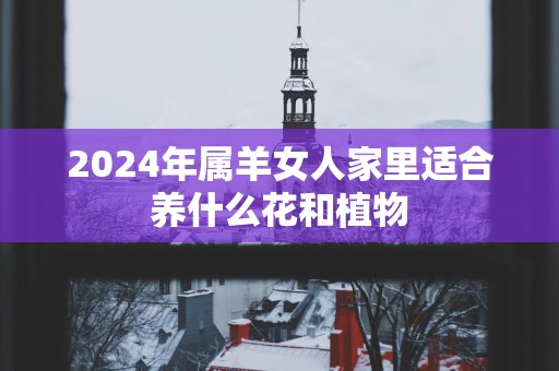 2025年属羊女人家里适合养什么花和植物