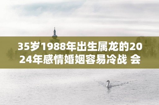 35岁1988年出生属龙的2025年感情婚姻容易冷战 会离婚吗
