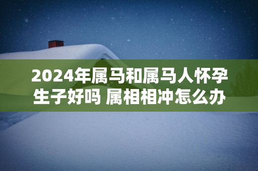 2025年属马和属马人怀孕生子好吗 属相相冲怎么办