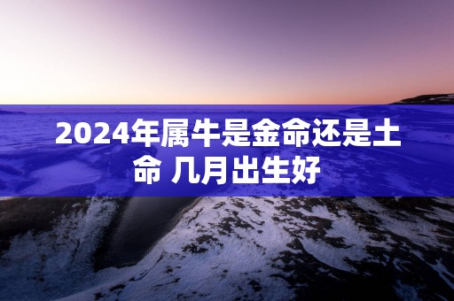 2025年属牛是金命还是土命 几月出生好
