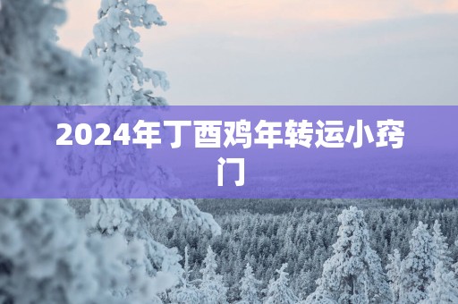 2025年丁酉鸡年转运小窍门