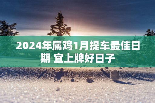 2025年属鸡1月提车最佳日期 宜上牌好日子