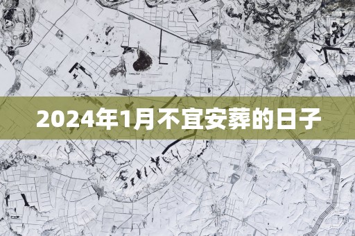 2025年1月不宜安葬的日子