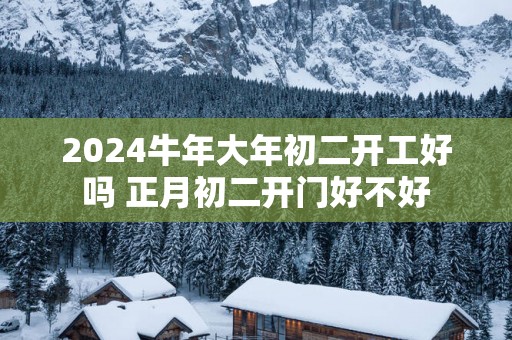 2025蛇年大年初二开工好吗 正月初二开门好不好