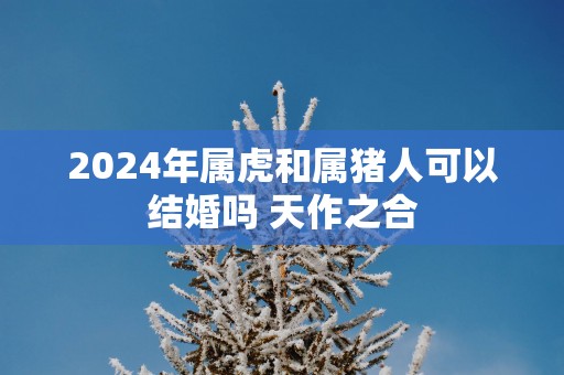 2025年属虎和属猪人可以结婚吗 天作之合