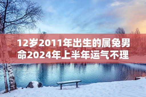 12岁2011年出生的属兔男命2024年上半年运气不理想  何时转运