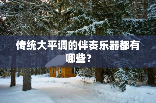 传统大平调的伴奏乐器都有哪些？