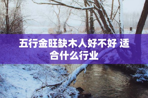 五行金旺缺木人好不好 适合什么行业
