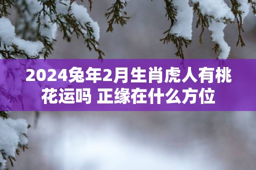 2025蛇年2月生肖虎人有桃花运吗 正缘在什么方位