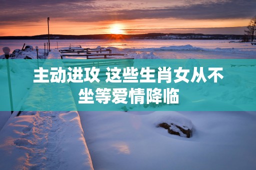 主动进攻 这些生肖女从不坐等爱情降临