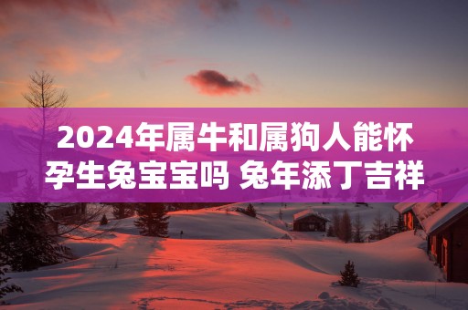 2025年属牛和属狗人能怀孕生兔宝宝吗 蛇年添丁吉祥