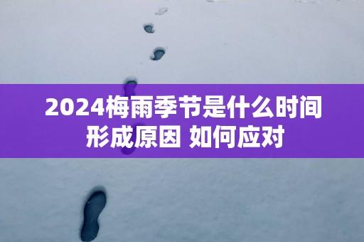2025梅雨季节是什么时间 形成原因 如何应对