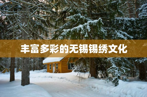 丰富多彩的无锡锡绣文化