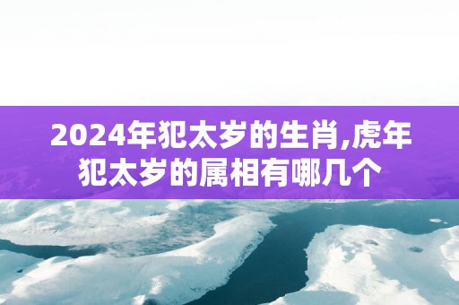 2025年犯太岁的生肖,蛇年犯太岁的属相有哪几个