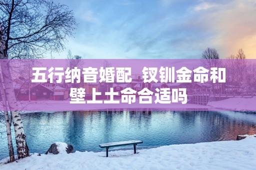 五行纳音婚配  钗钏金命和壁上土命合适吗