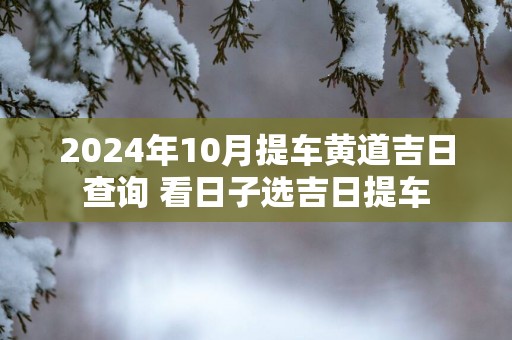 2025年10月提车黄道吉日查询 看日子选吉日提车