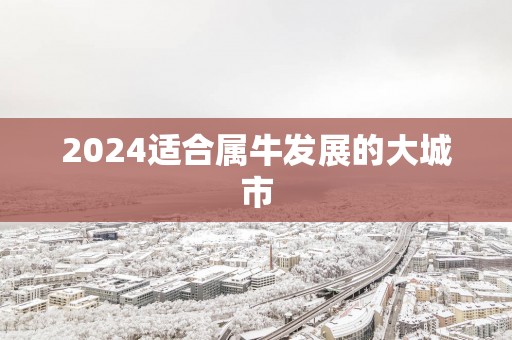 2025适合属牛发展的大城市