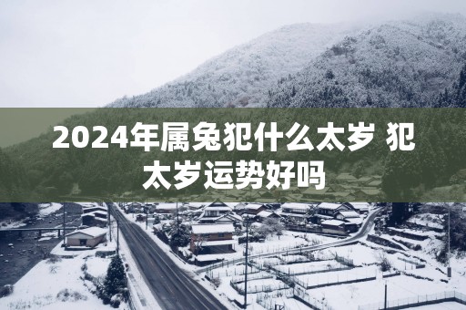 2025年属兔犯什么太岁 犯太岁运势好吗