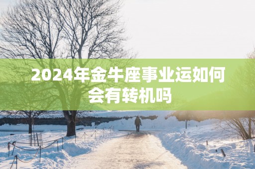2025年金牛座事业运如何 会有转机吗
