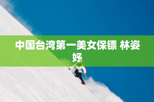 中国台湾第一美女保镖 林姿妤