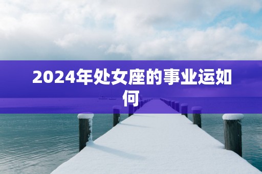 2025年处女座的事业运如何