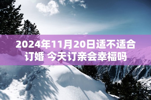 2025年11月20日适不适合订婚 今天订亲会幸福吗