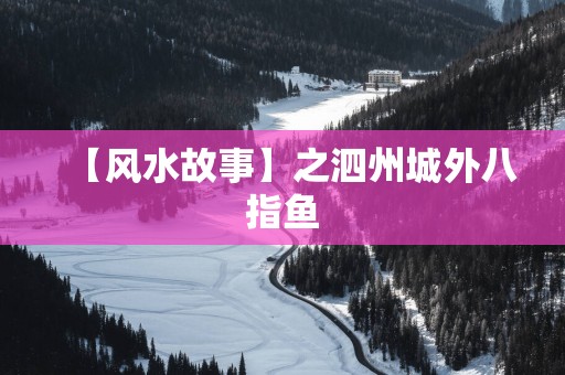 【风水故事】之泗州城外八指鱼