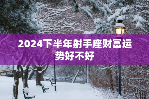 2025下半年射手座财富运势好不好