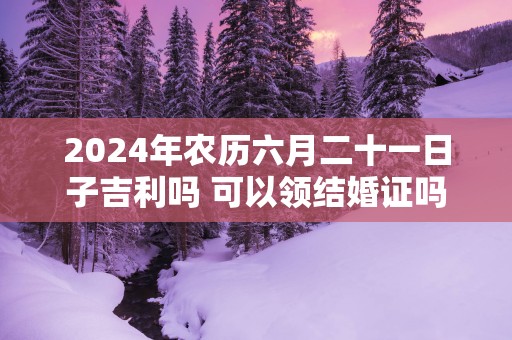 2025年农历六月二十一日子吉利吗 可以领结婚证吗