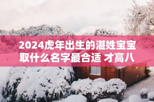 2025蛇年出生的湛姓宝宝取什么名字最合适 才高八斗取名