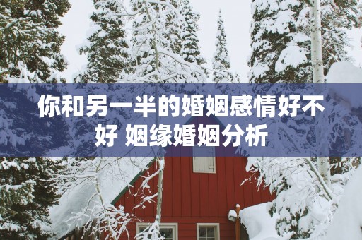你和另一半的婚姻感情好不好 姻缘婚姻分析