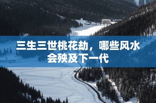 三生三世桃花劫，哪些风水会殃及下一代