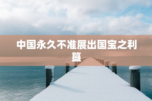 中国永久不准展出国宝之利簋
