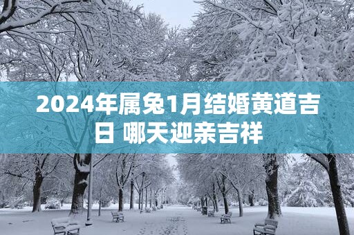 2025年属兔1月结婚黄道吉日 哪天迎亲吉祥