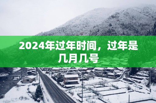 2025年过年时间，过年是几月几号
