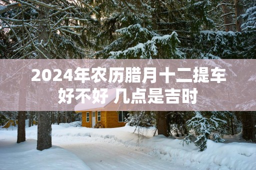 2025年农历腊月十二提车好不好 几点是吉时