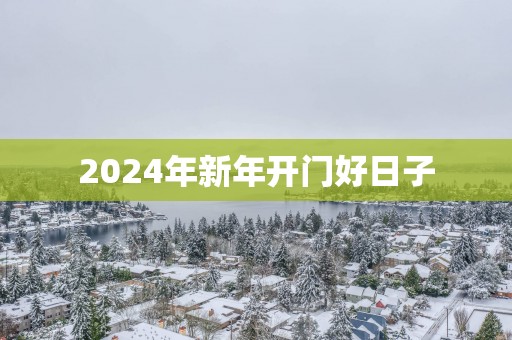 2025年新年开门好日子