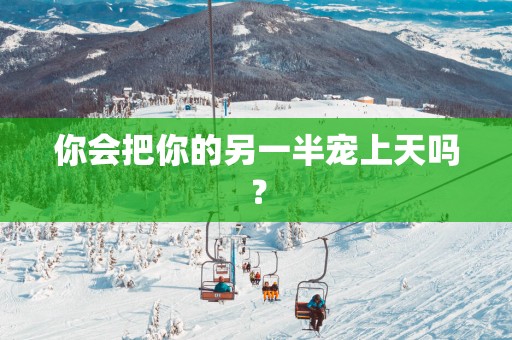 你会把你的另一半宠上天吗？