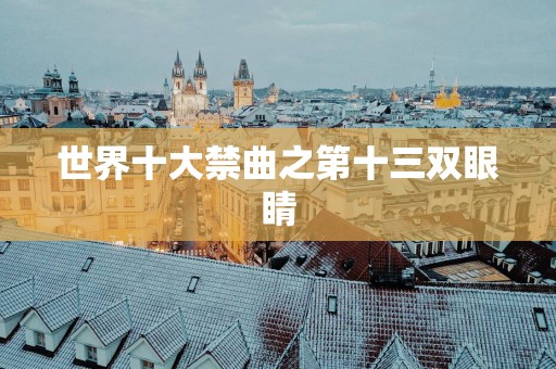 世界十大禁曲之第十三双眼睛