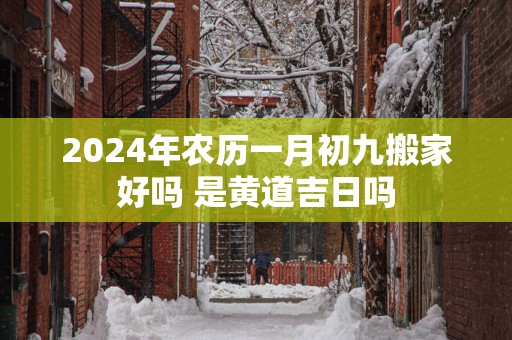 2025年农历一月初九搬家好吗 是黄道吉日吗