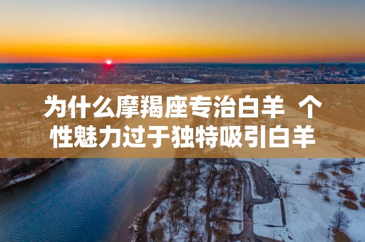 为什么摩羯座专治白羊  个性魅力过于独特吸引白羊