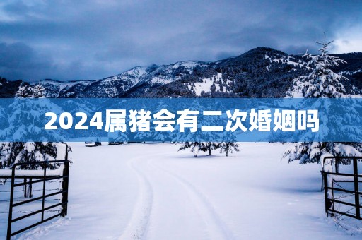 2025属猪会有二次婚姻吗