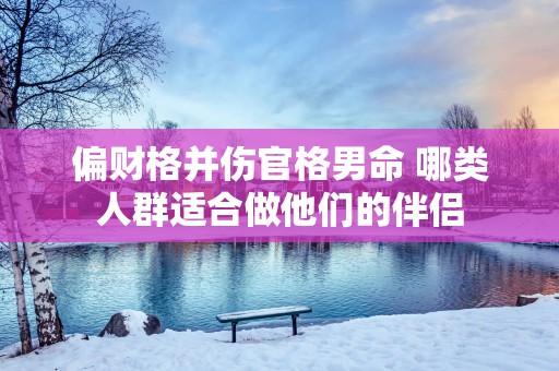 偏财格并伤官格男命 哪类人群适合做他们的伴侣