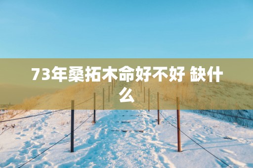 73年桑拓木命好不好 缺什么