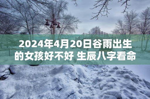 2025年4月20日谷雨出生的女孩好不好 生辰八字看命