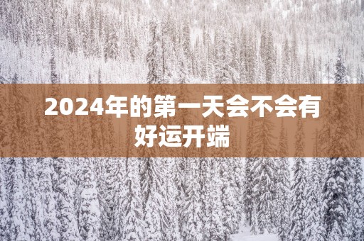 2025年的第一天会不会有好运开端
