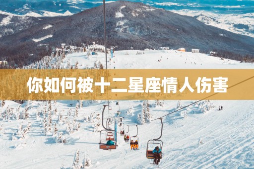 你如何被十二星座情人伤害