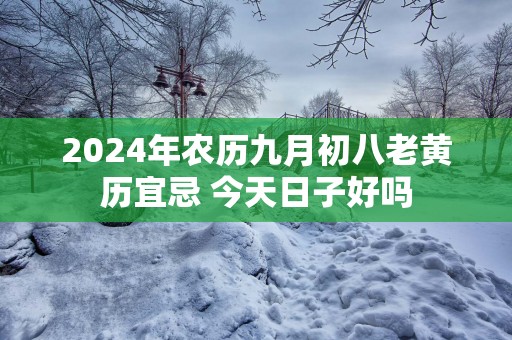 2025年农历九月初八老黄历宜忌 今天日子好吗